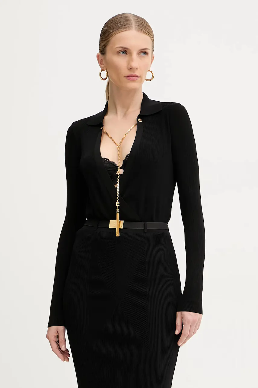 Elisabetta Franchi Боди с коприна