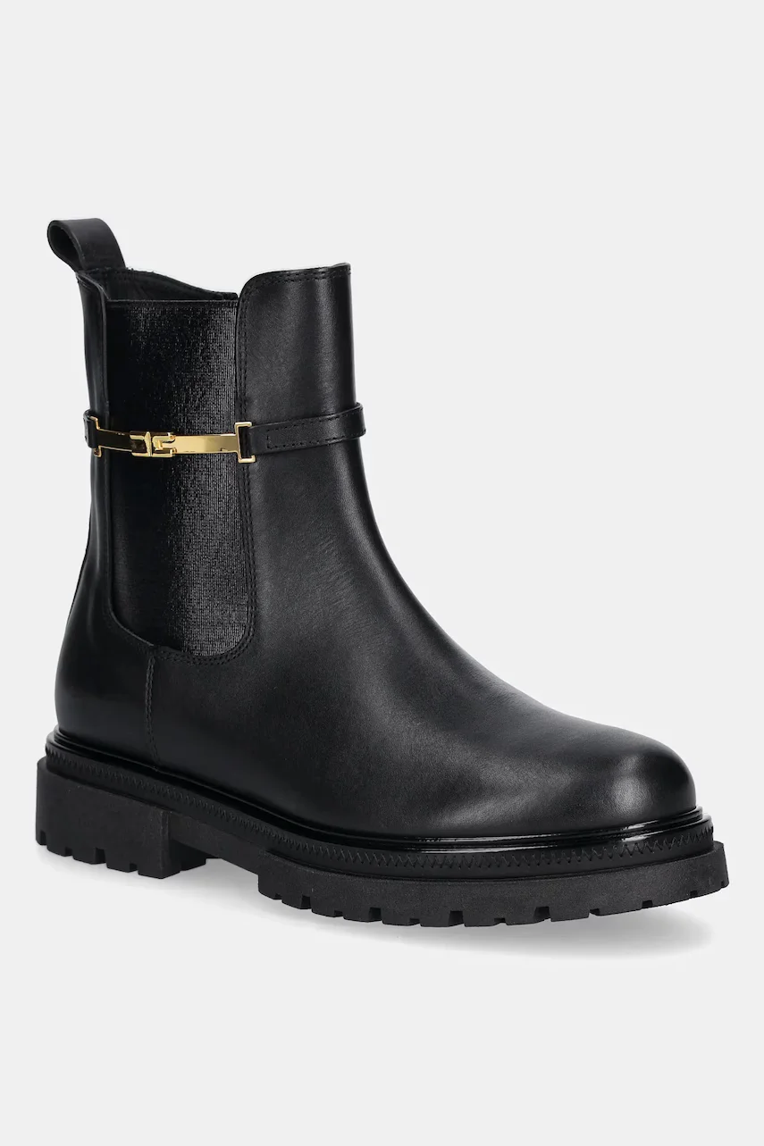 Elisabetta Franchi Детски челси боти от кожа