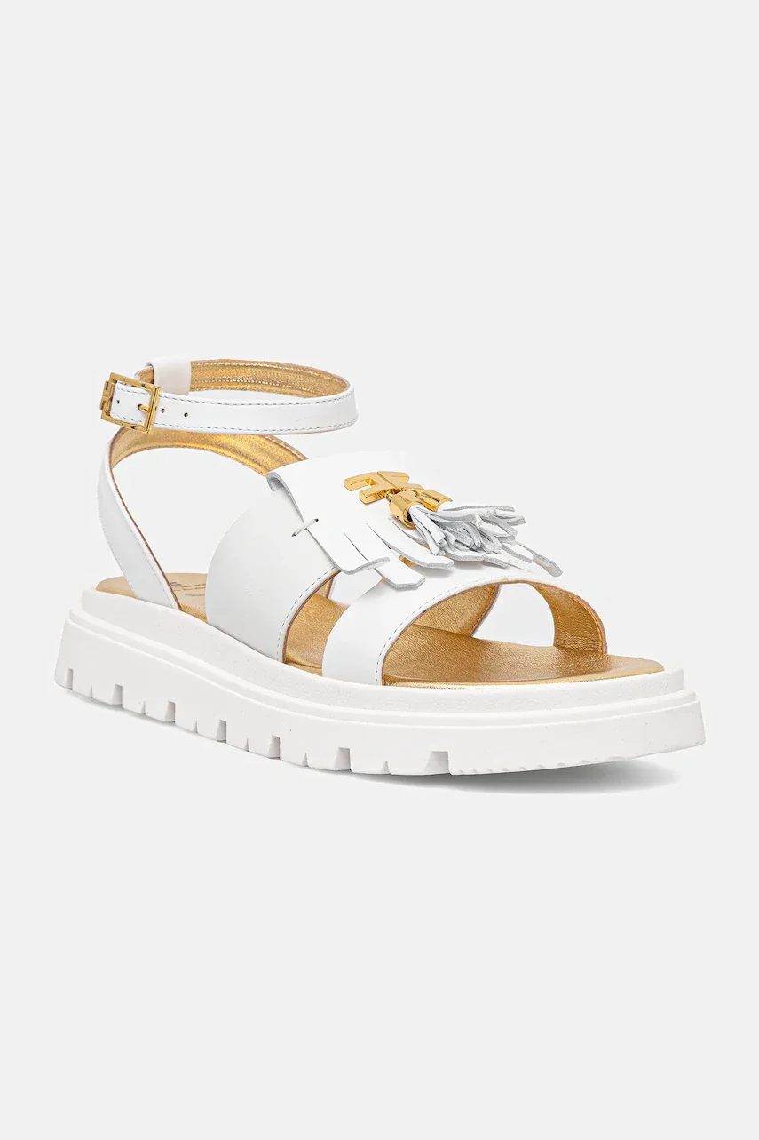 Elisabetta Franchi Детски сандали от кожа
