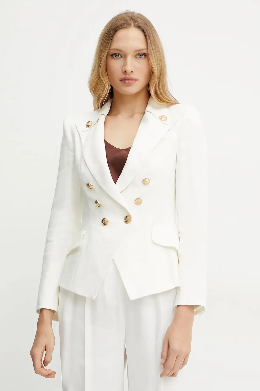 Elisabetta Franchi Ленено сако