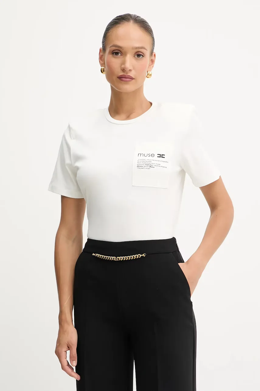 Elisabetta Franchi Памучна тениска