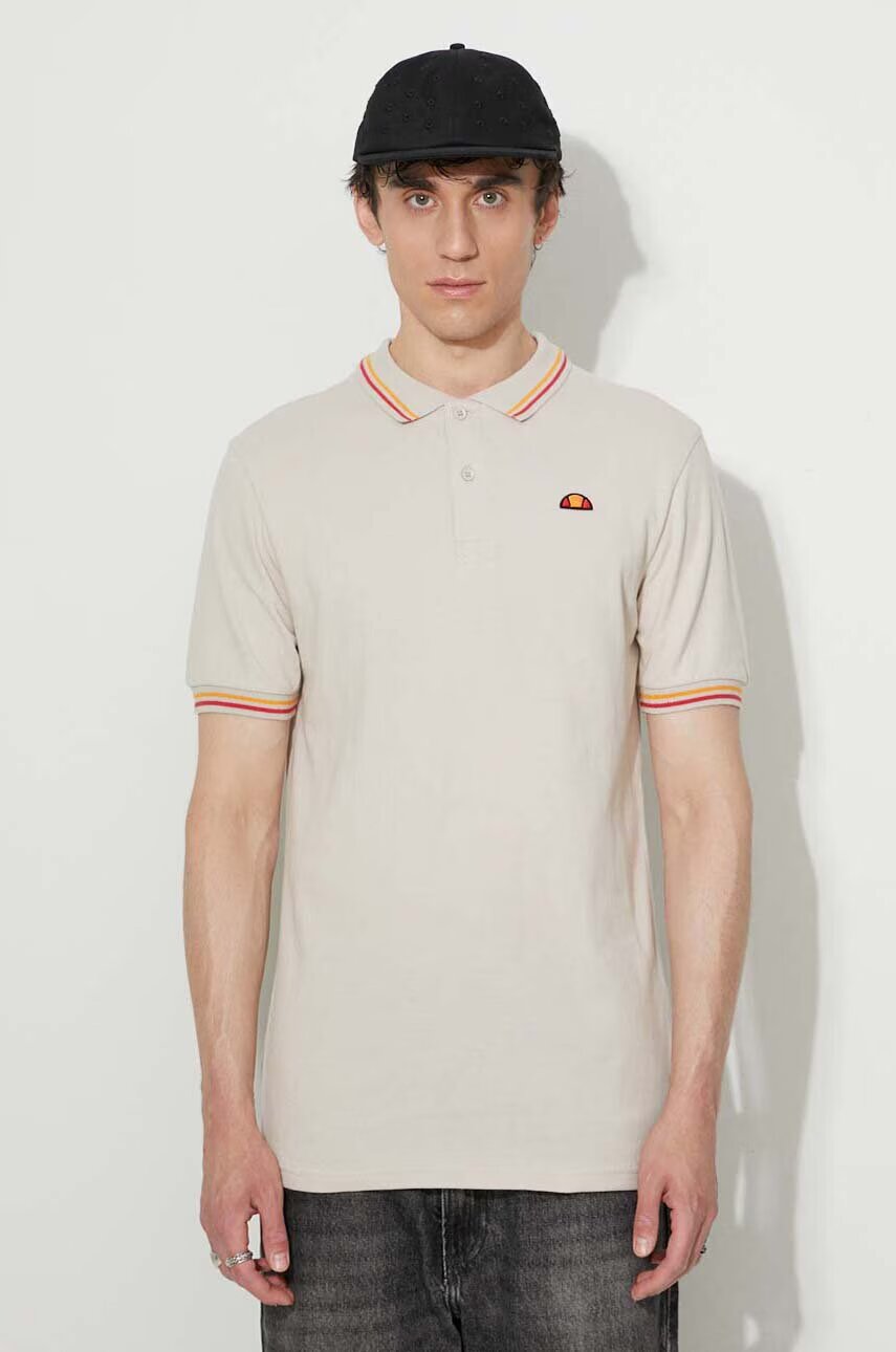 ELLESSE Памучна тениска с яка