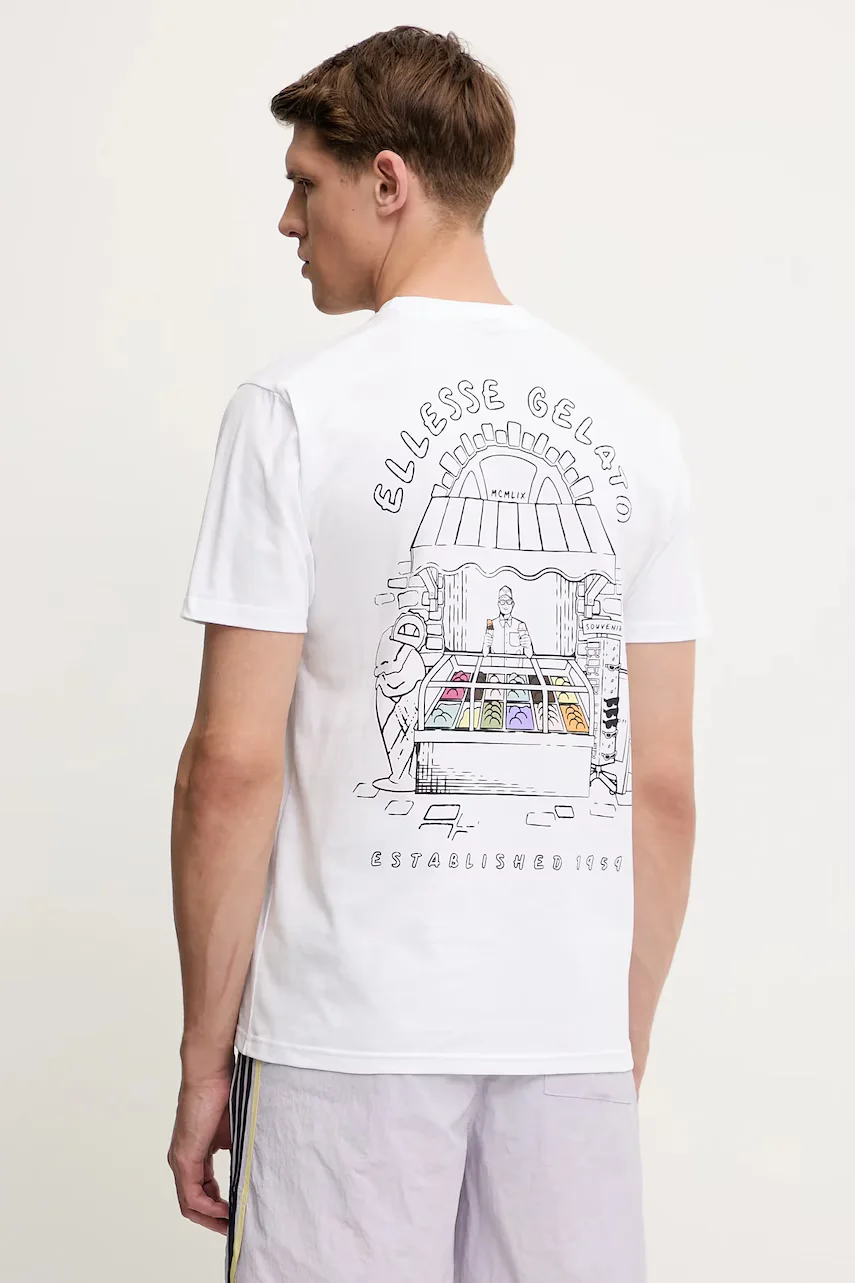 ELLESSE Памучна тениска Stradone