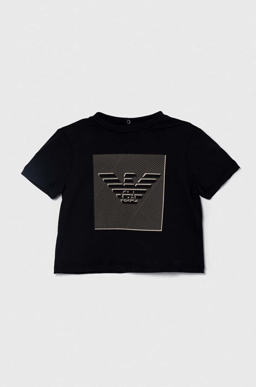 Emporio Armani Бебешка памучна тениска