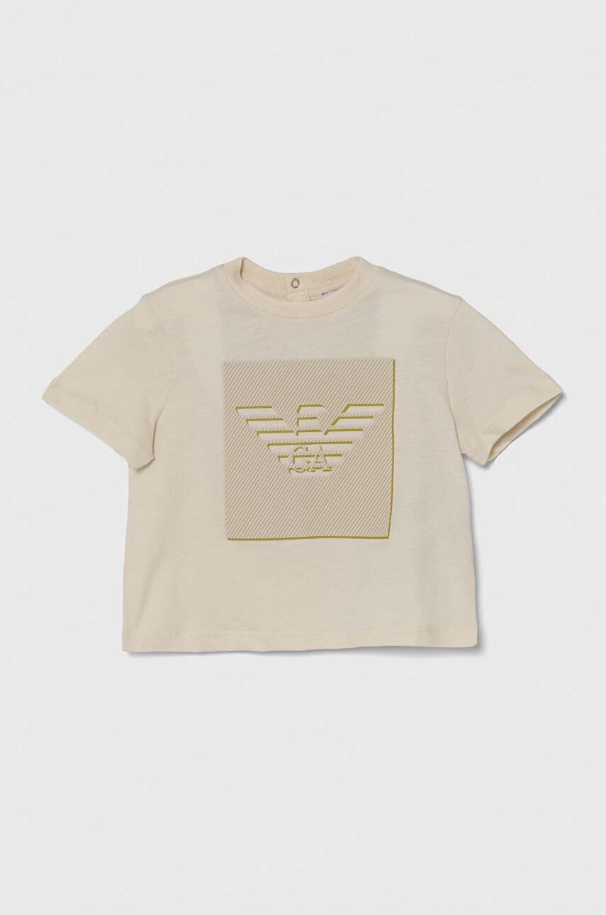 Emporio Armani Бебешка памучна тениска