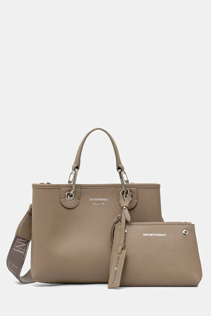 Emporio Armani чанта crossbody дамска бежова EW000361 AF12036