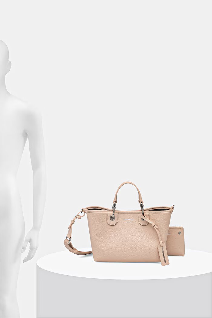 Emporio Armani чанта crossbody дамска бежова EW000361 AF12036