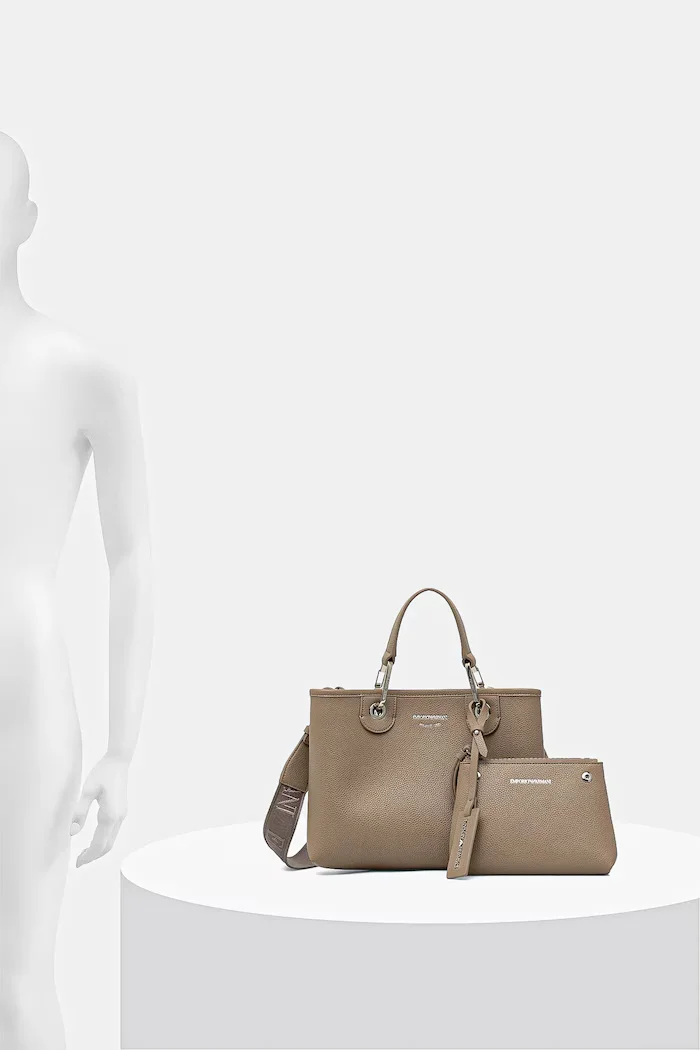 Emporio Armani чанта crossbody дамска бежова EW000361 AF12036