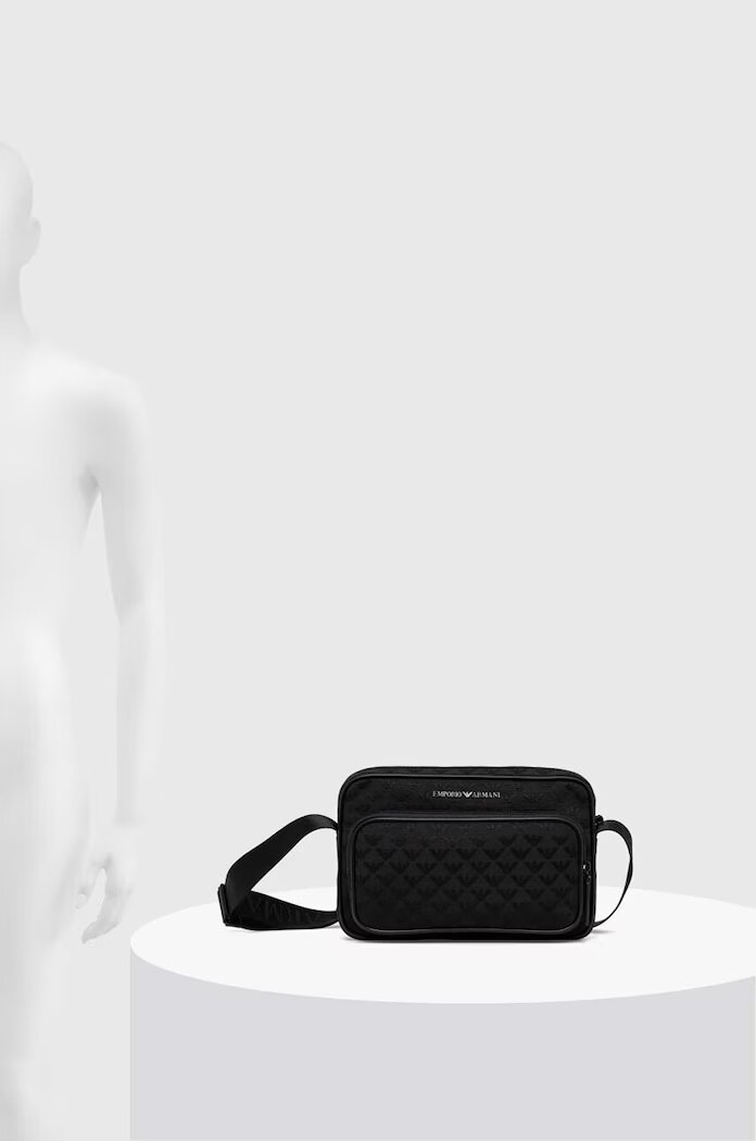 Emporio Armani Чанта през рамо в черно Y4M403 Y022V