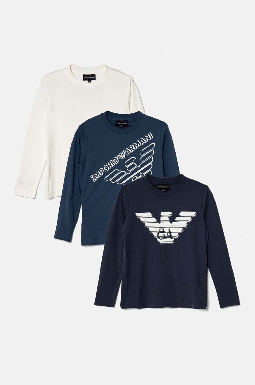 Emporio Armani Детска блуза с дълги ръкави