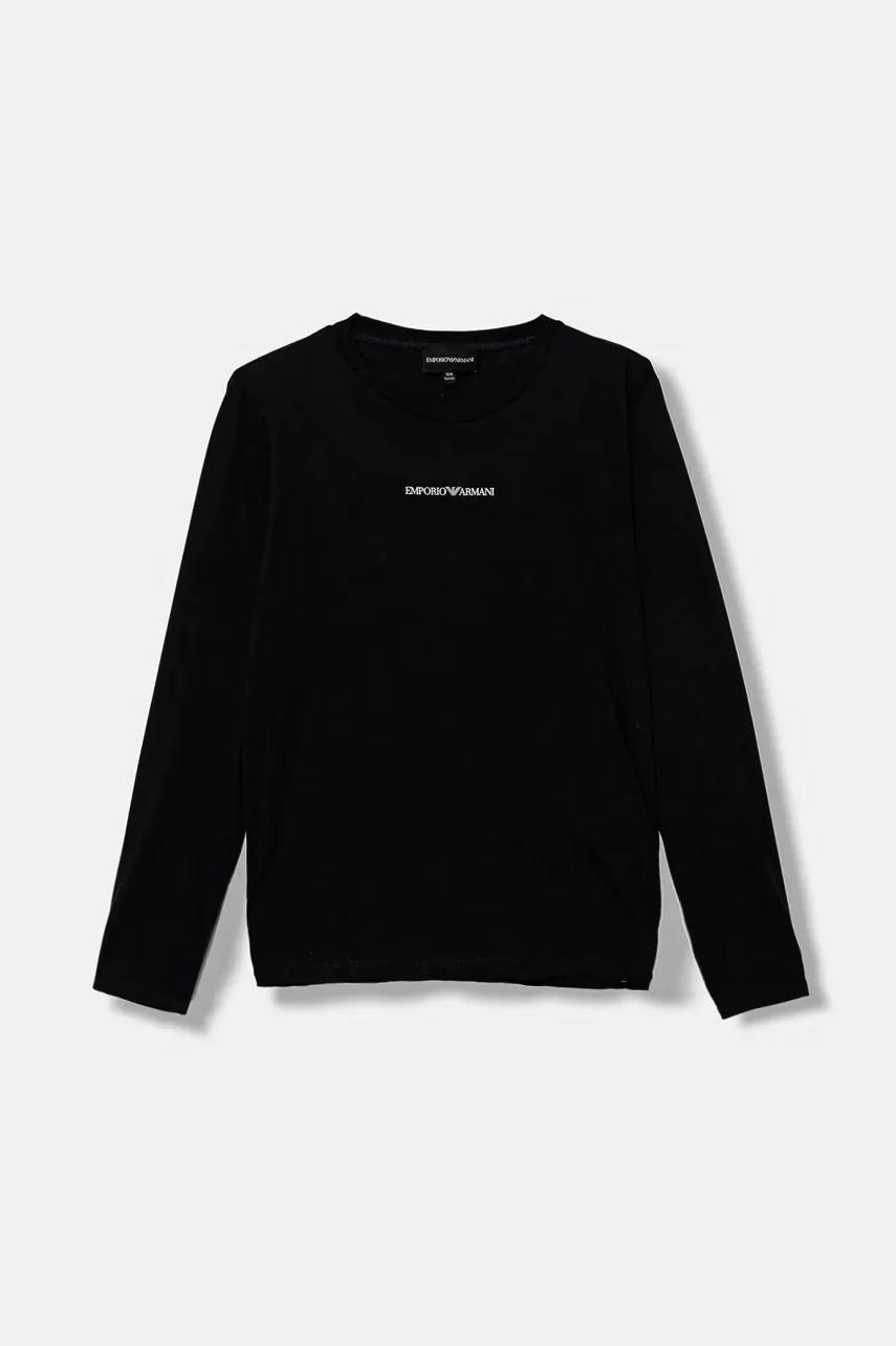 Emporio Armani Детска блуза с дълги ръкави
