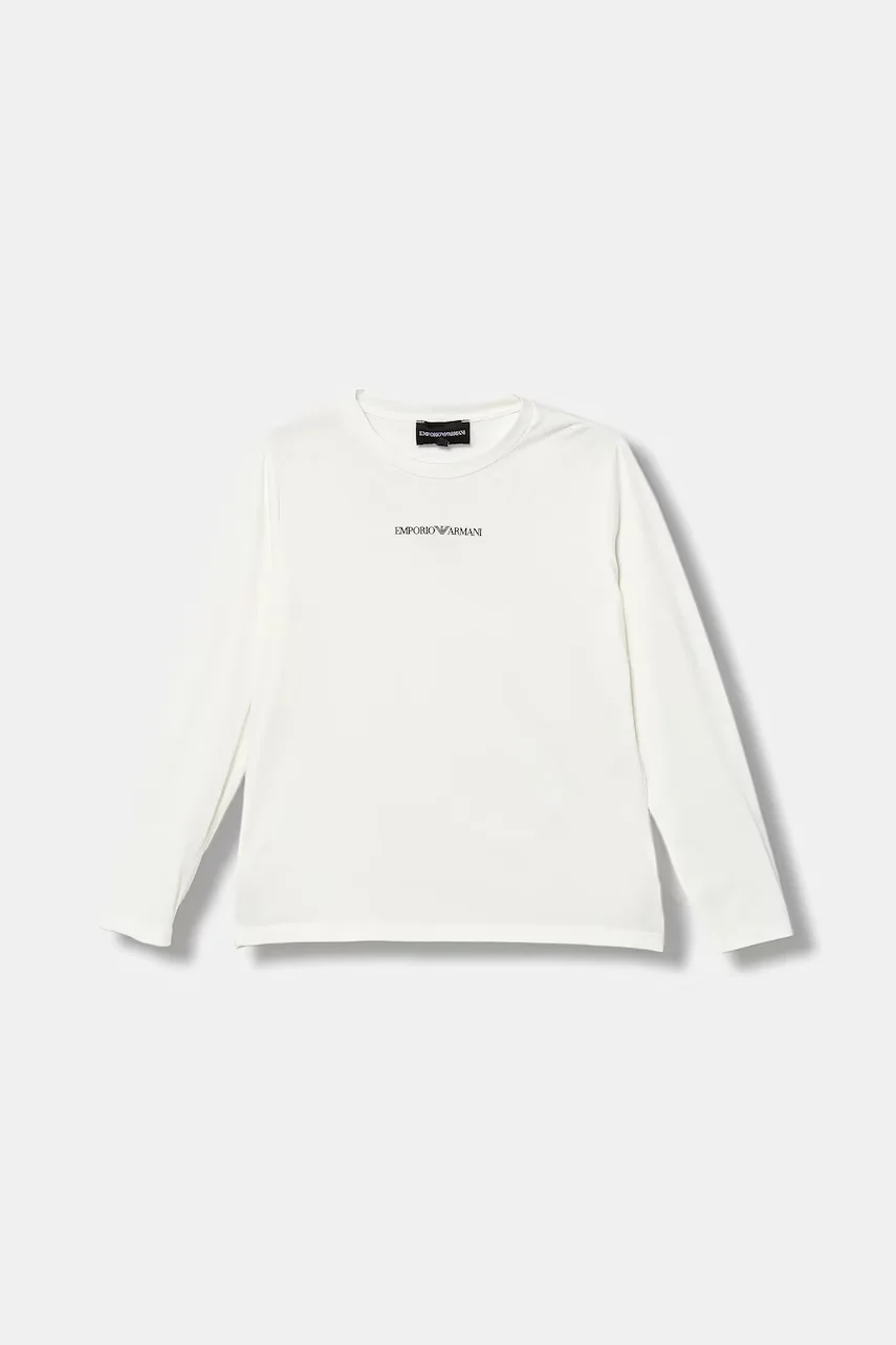 Emporio Armani Детска блуза с дълги ръкави