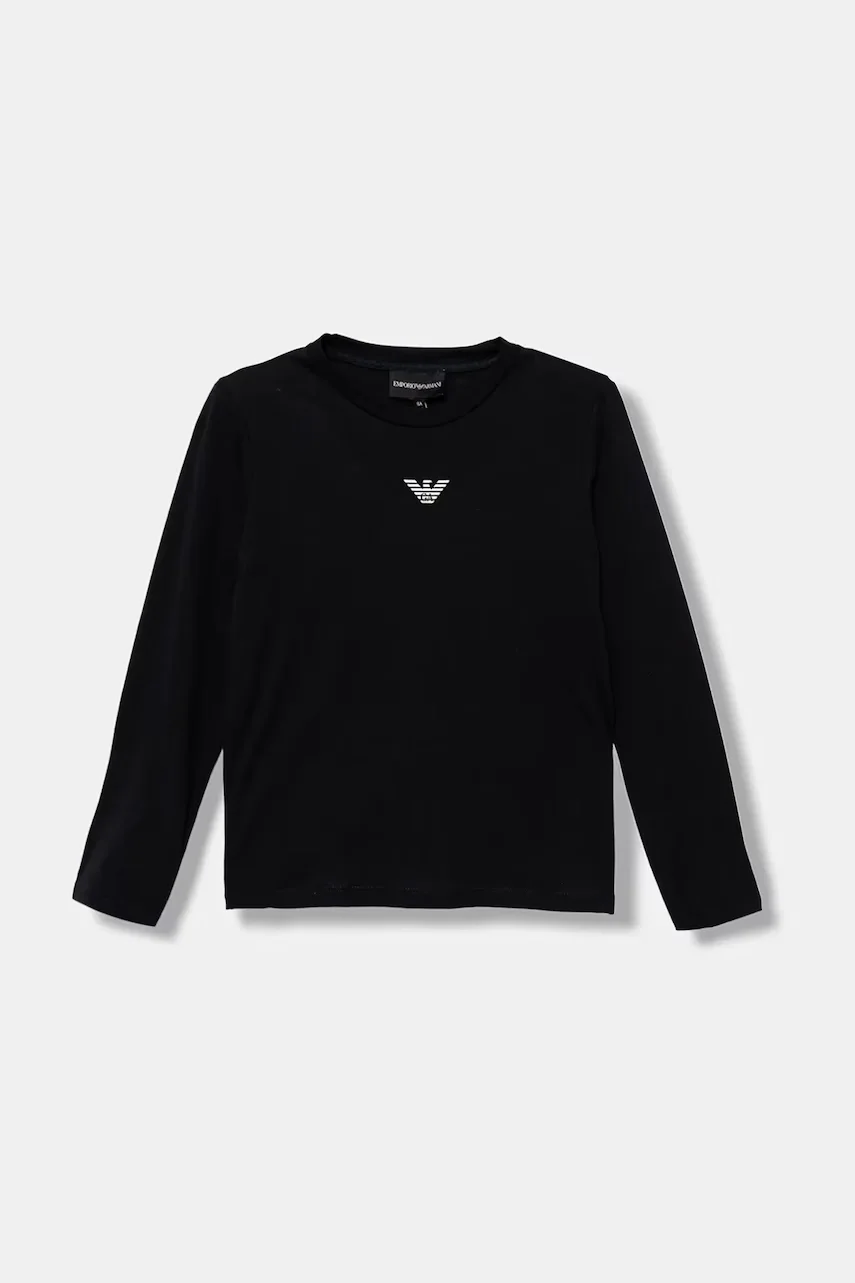 Emporio Armani Детска блуза с дълги ръкави