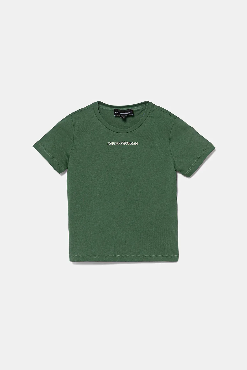 Emporio Armani Детска памучна тениска
