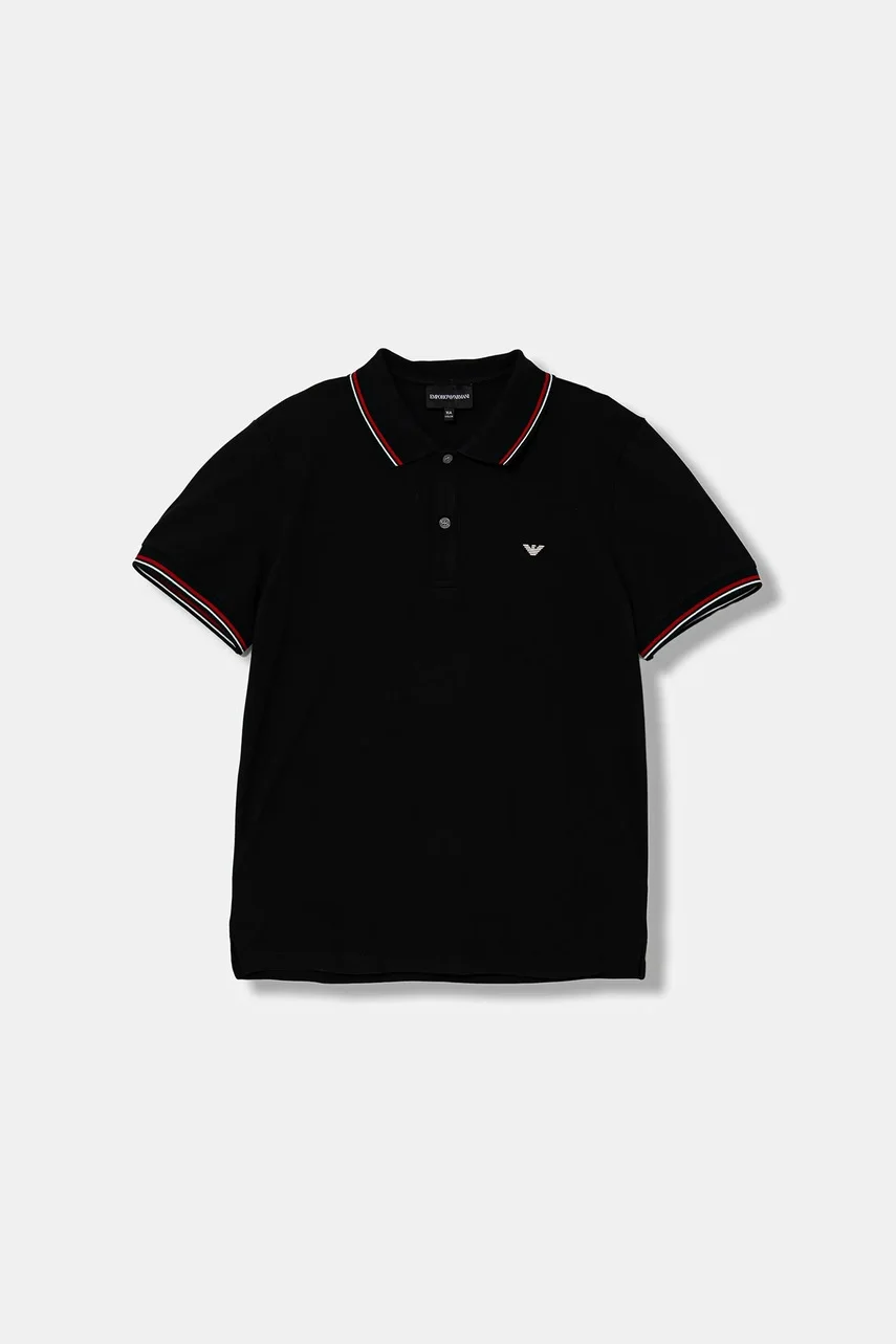 Emporio Armani Детска тениска с яка