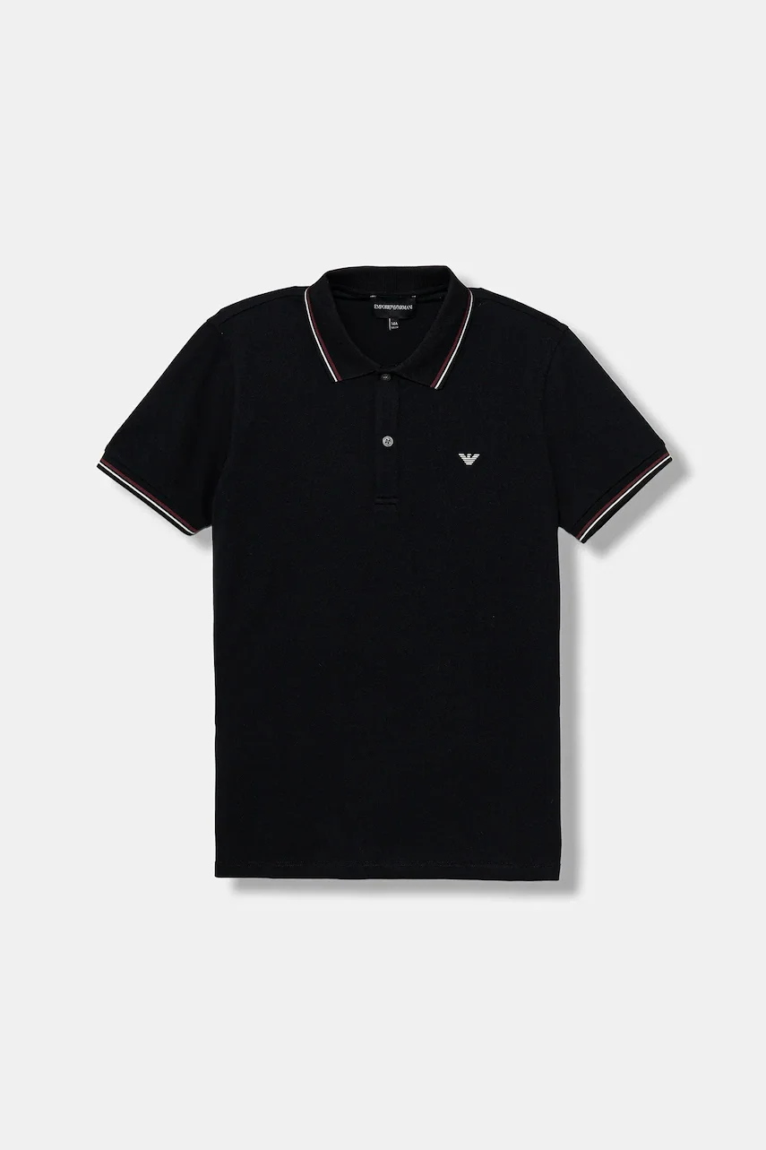 Emporio Armani Детска тениска с яка