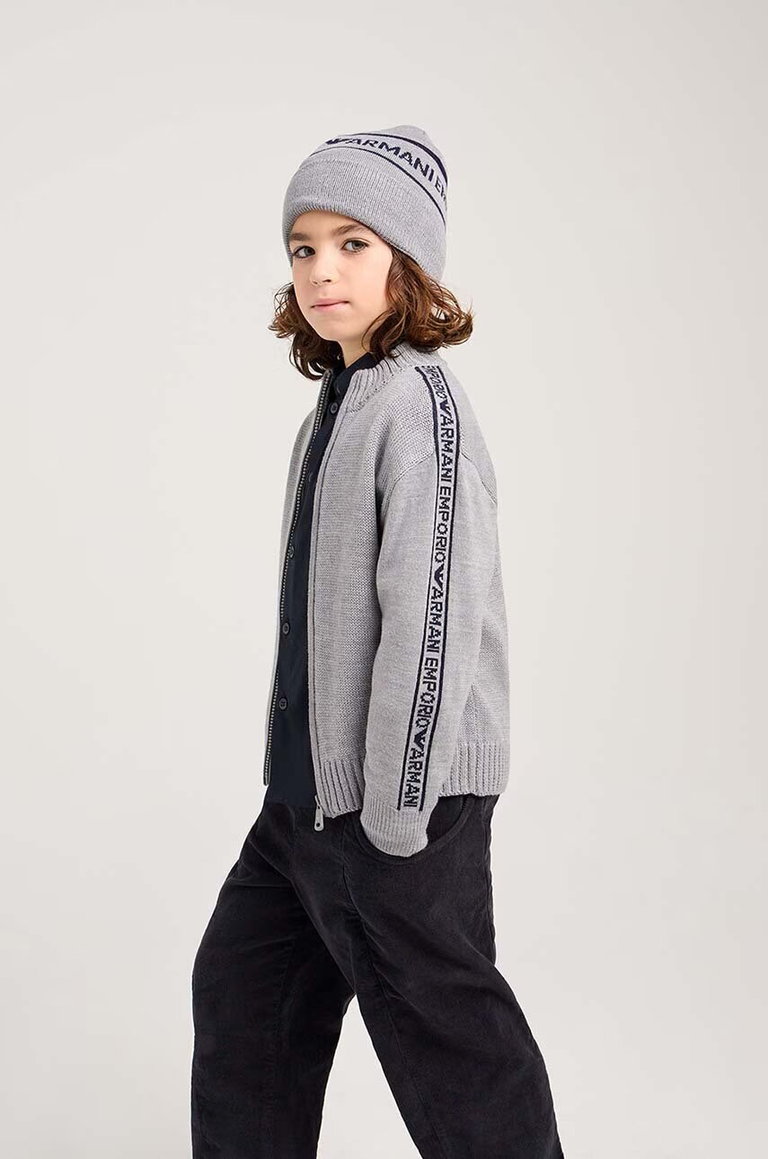 Emporio Armani Детска вълнена жилетка
