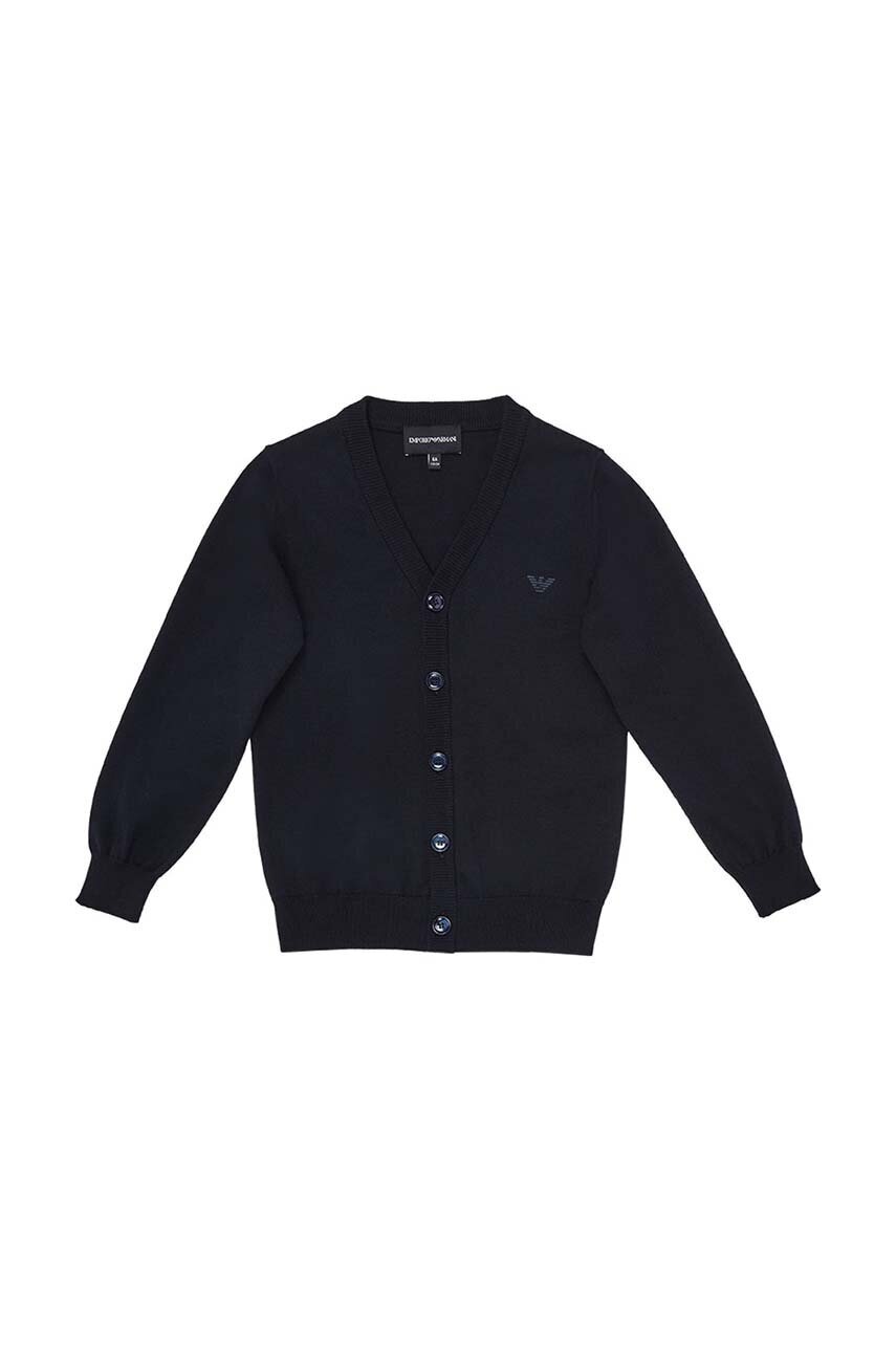 Emporio Armani Детска жилетка с вълна