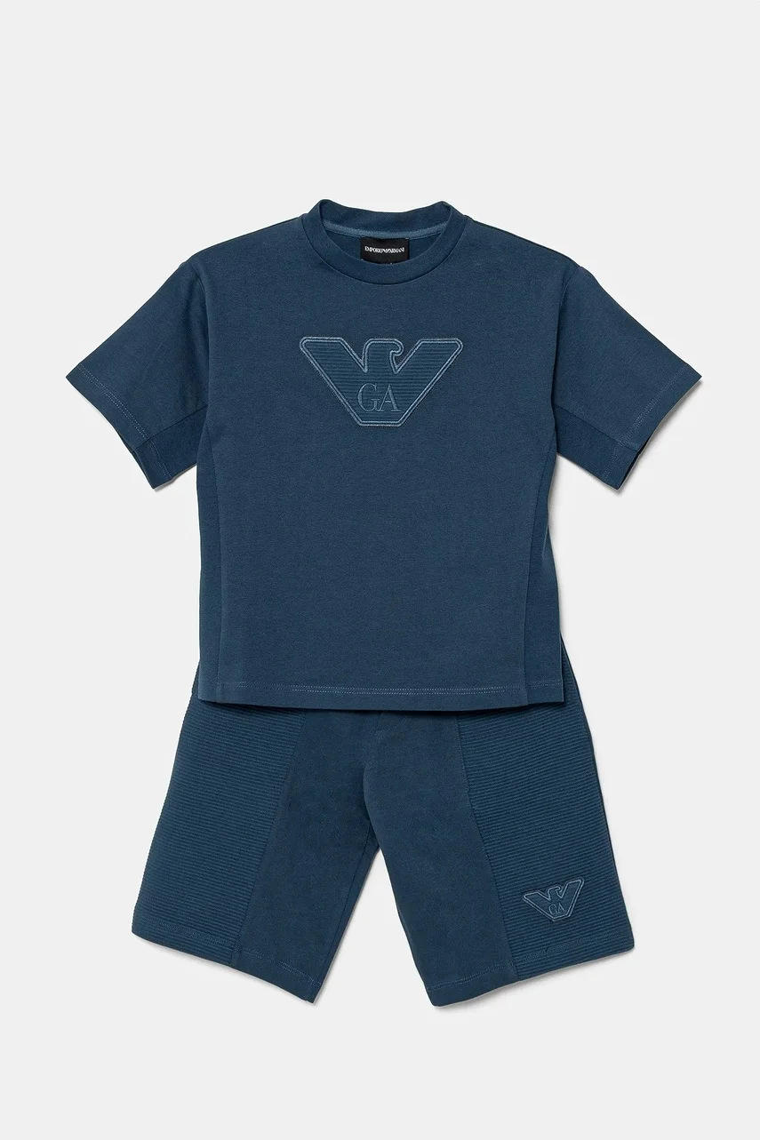 Emporio Armani Детски памучен комплект