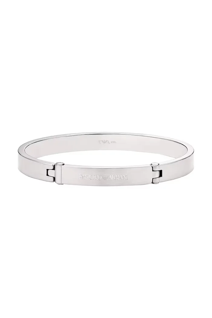 Emporio Armani гривна мъжка от неръждаема стомана Eagle Logo EGS3307040