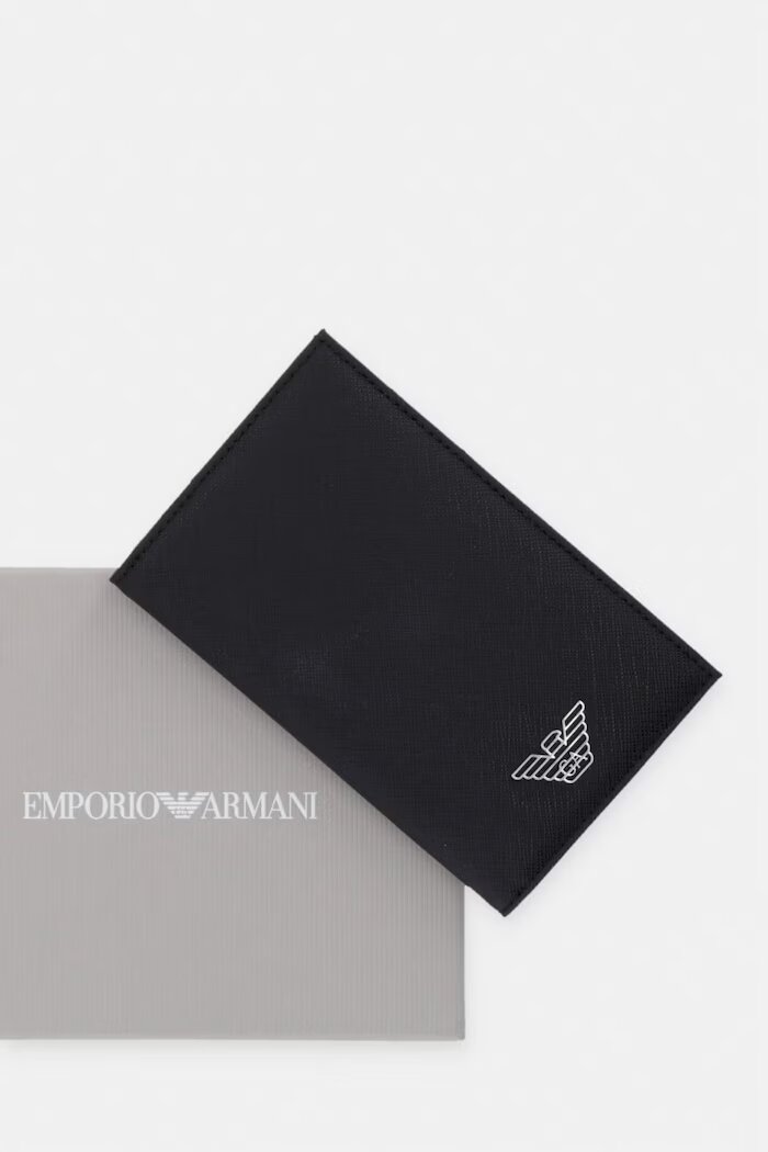 Emporio Armani калъф за карти черен EM002544 AF13805