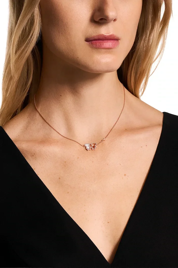 Emporio Armani колие дамско месингово с циркон Sentimental EGS3351221
