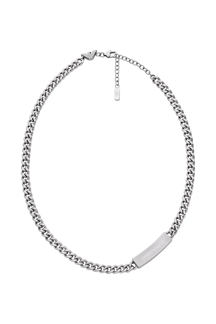 Emporio Armani колие мъжко от неръждаема стомана Eagle Logo EGS3303040