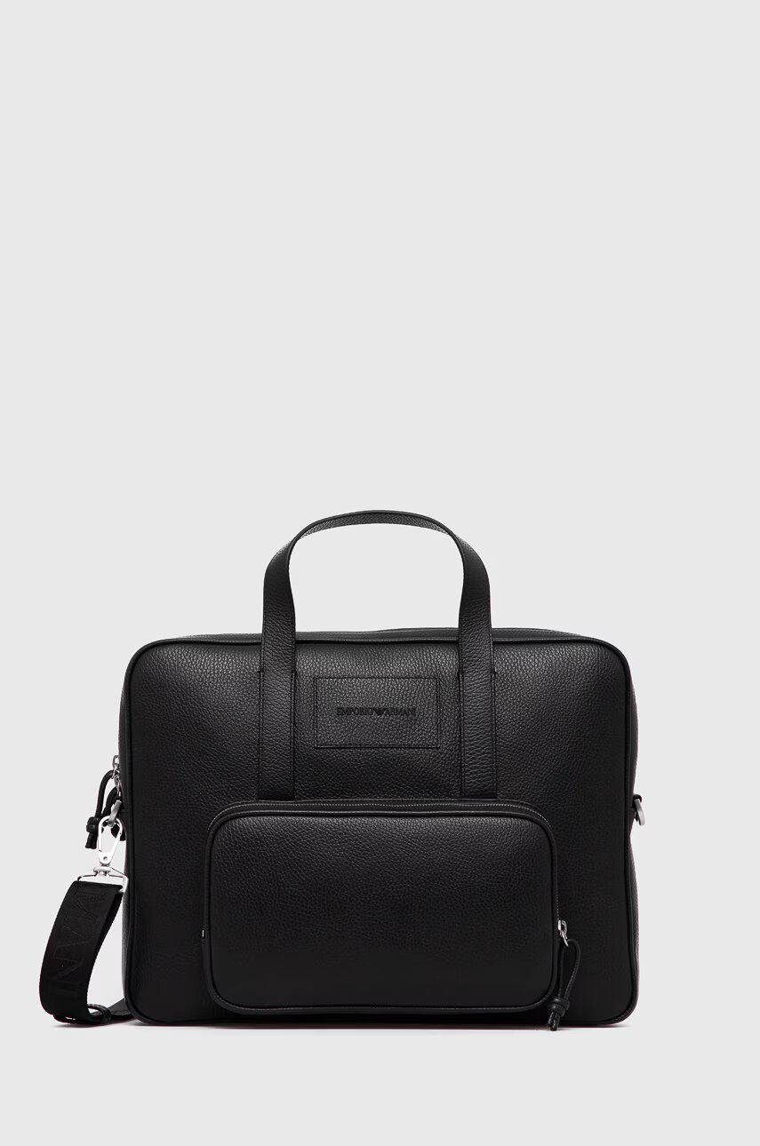 Emporio Armani Кожена чанта