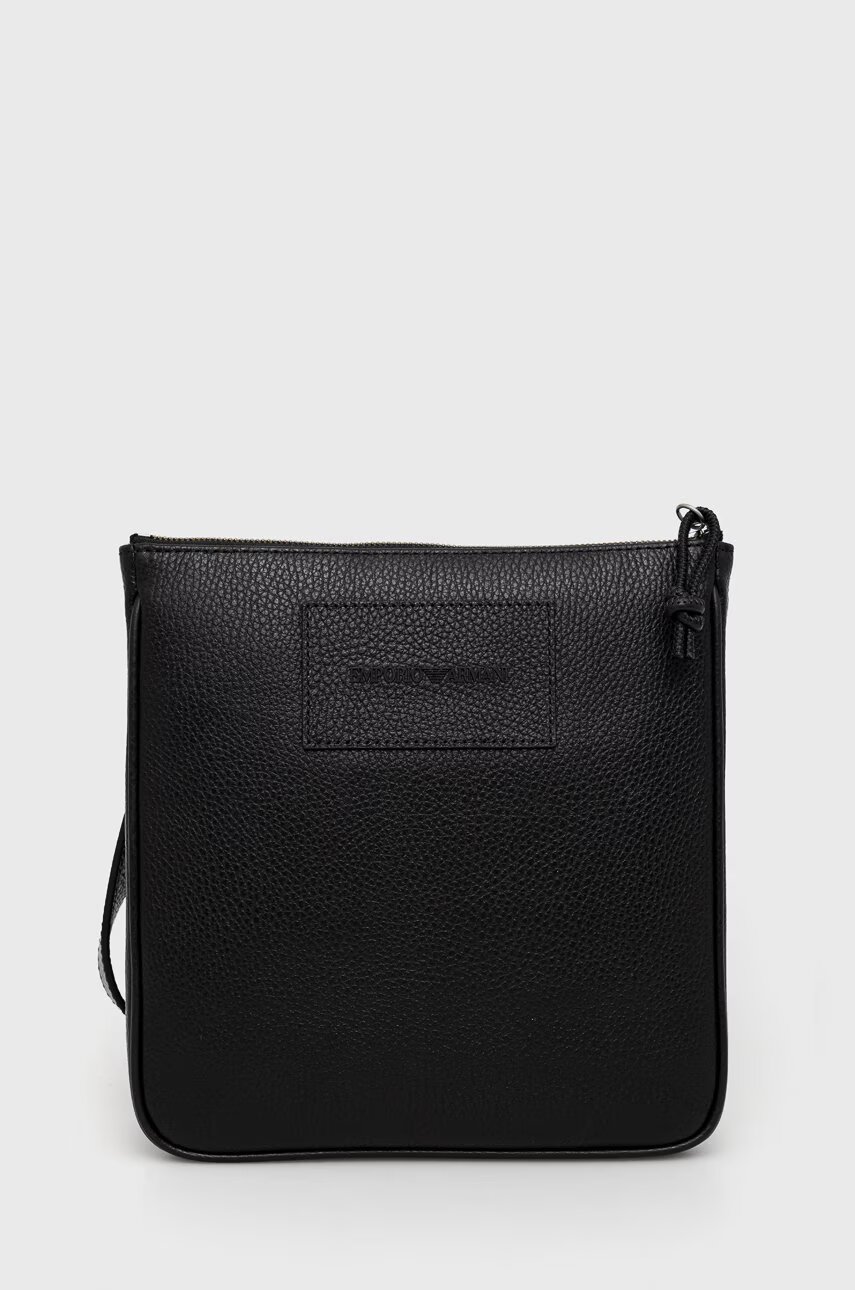 Emporio Armani Кожена чанта през рамо