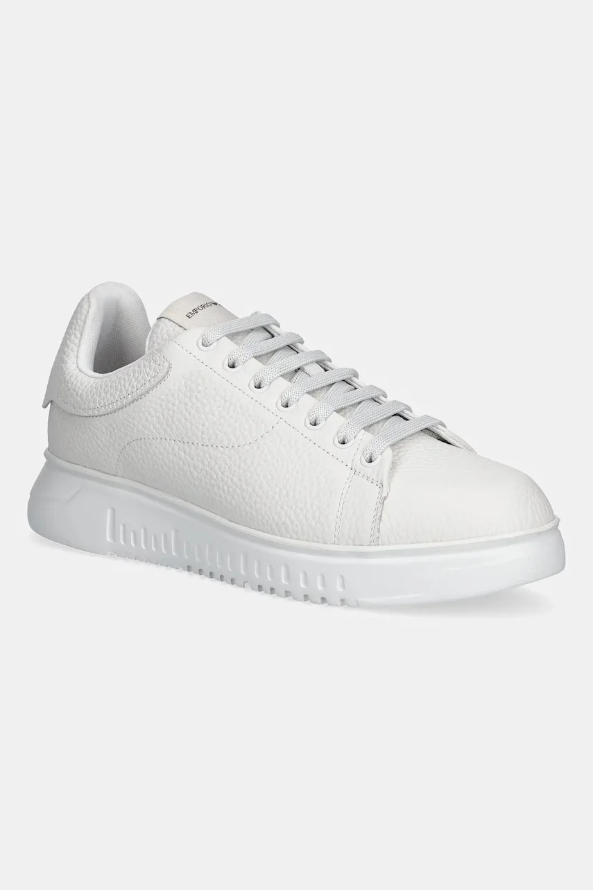 Emporio Armani Кожени маратонки