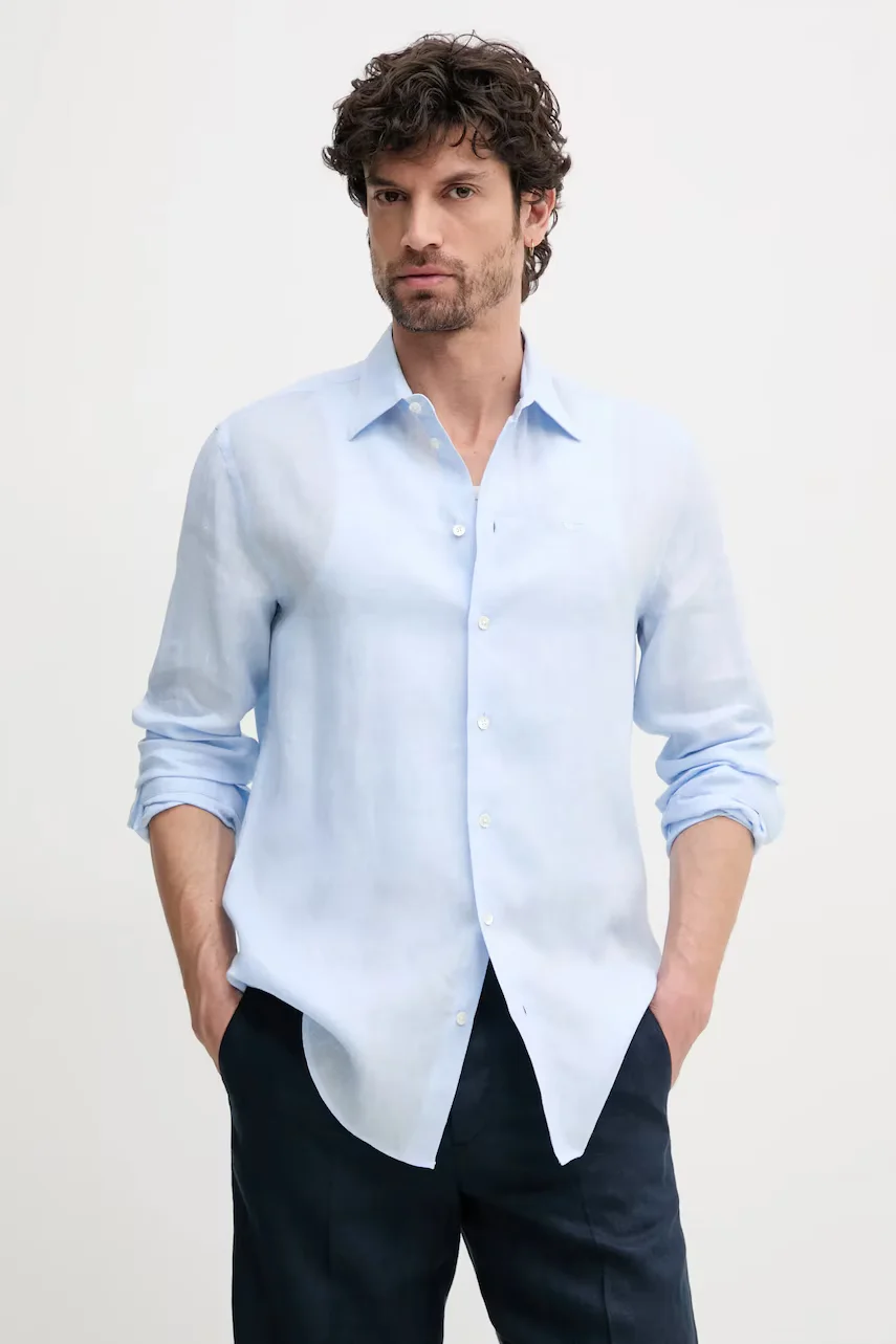 Emporio Armani Ленена риза