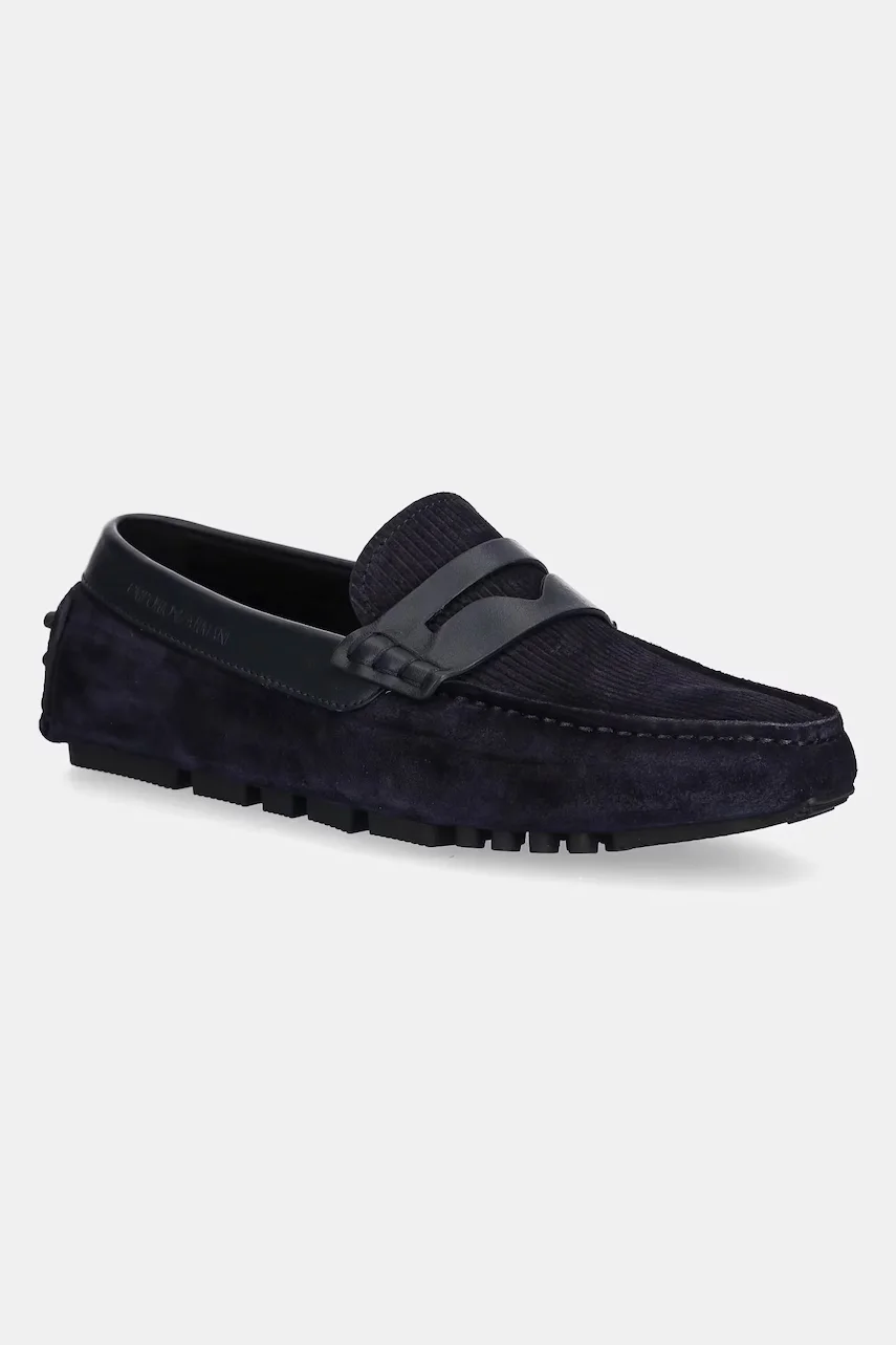 Emporio Armani Мокасини от набук