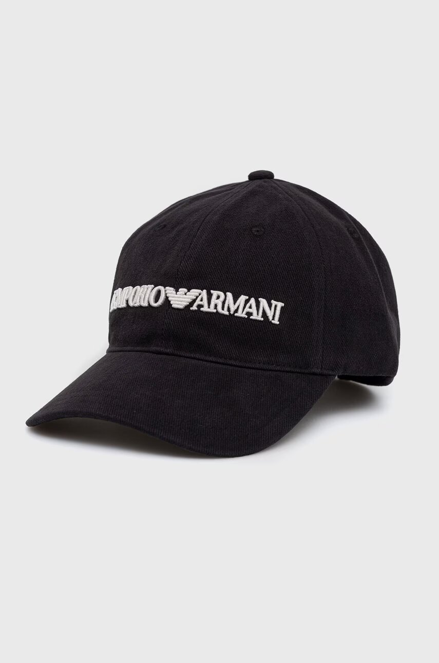 Emporio Armani Памучна шапка