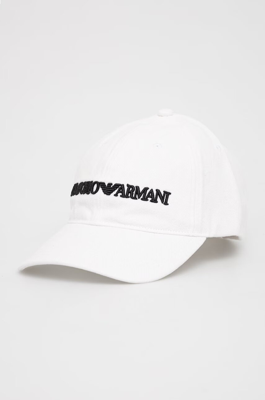 Emporio Armani Памучна шапка