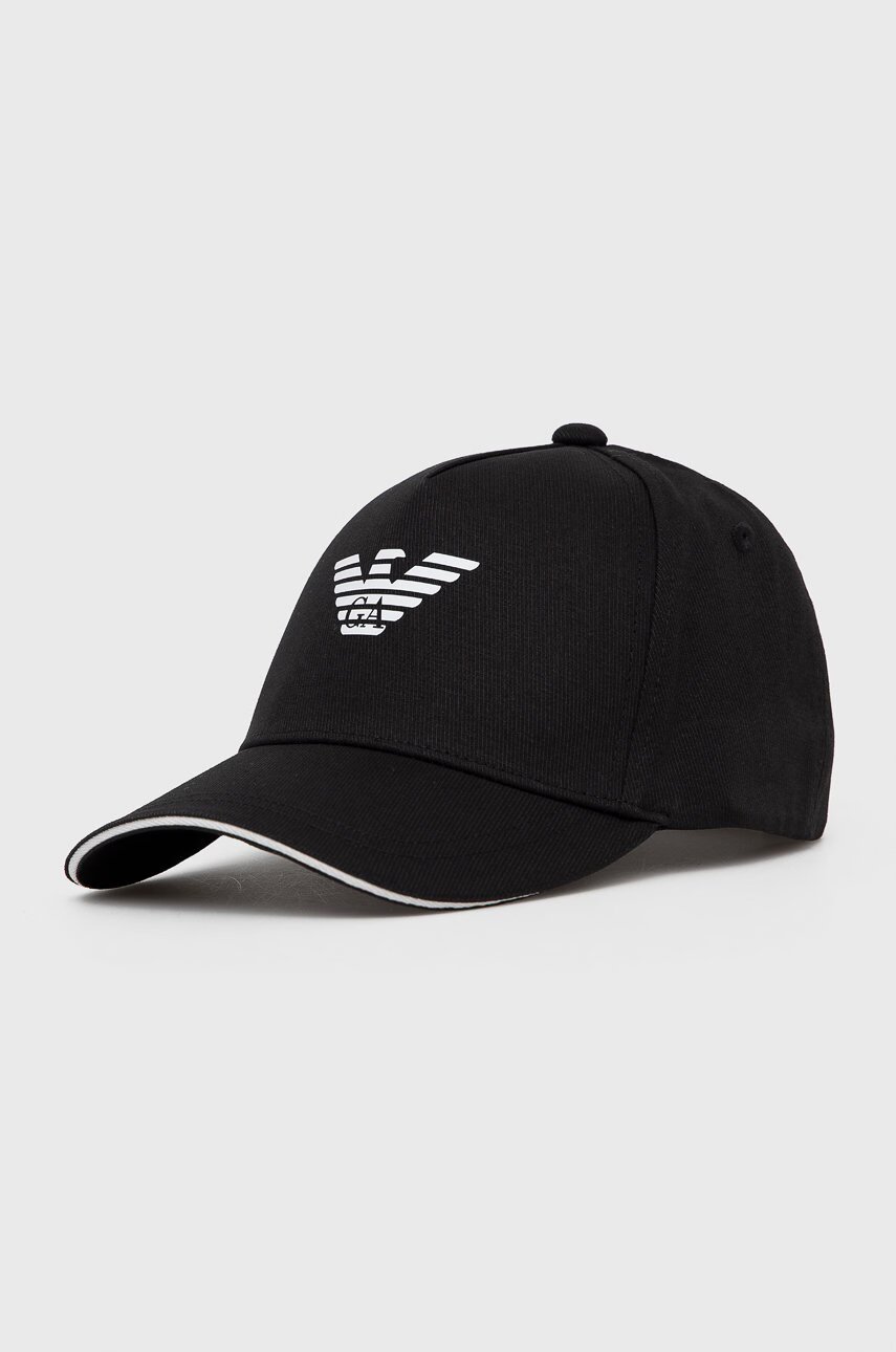 Emporio Armani Памучна шапка