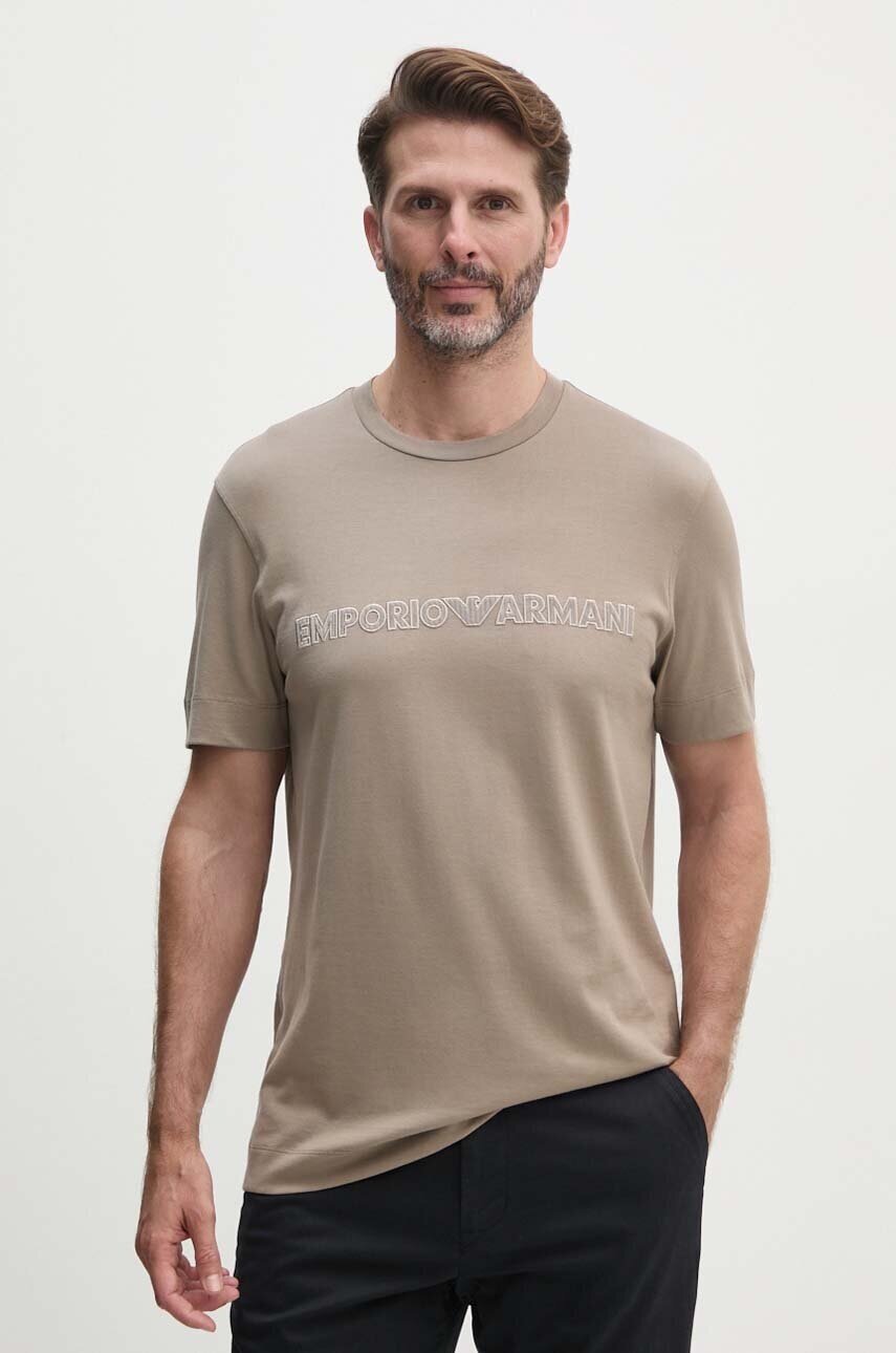 Emporio Armani Памучна тениска