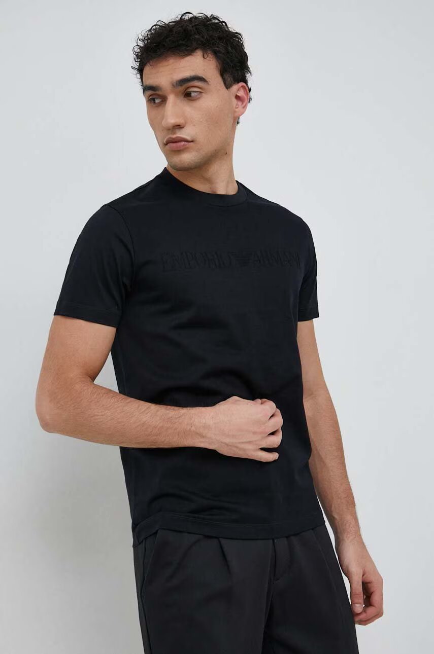 Emporio Armani Памучна тениска