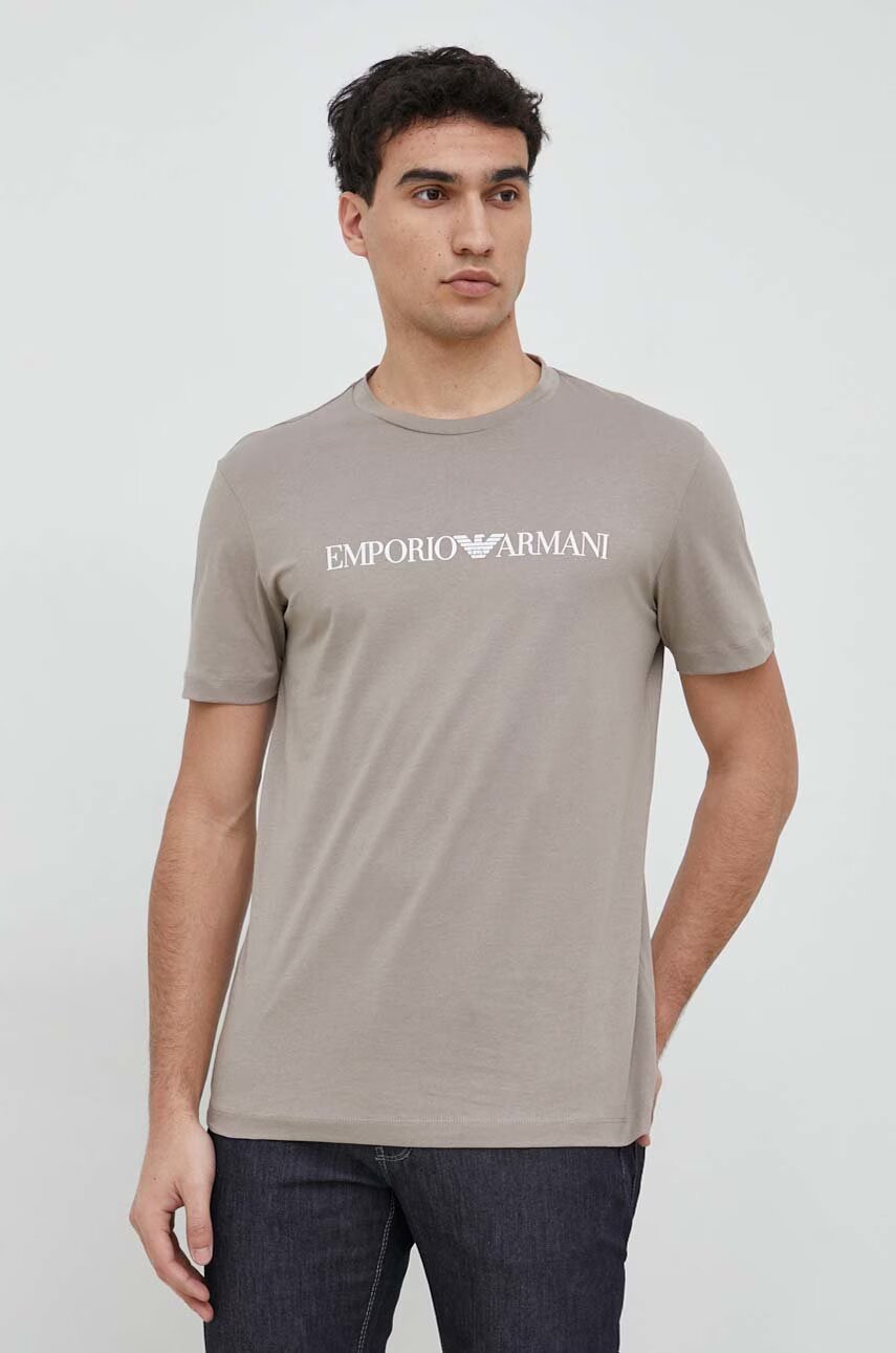 Emporio Armani Памучна тениска