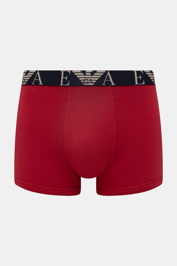 Emporio Armani Underwear Боксерки (3 броя) в червено EM000259 AF20668
