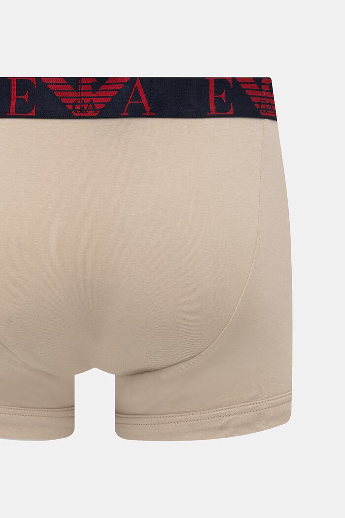 Emporio Armani Underwear Боксерки (3 броя) в червено EM000259 AF20668