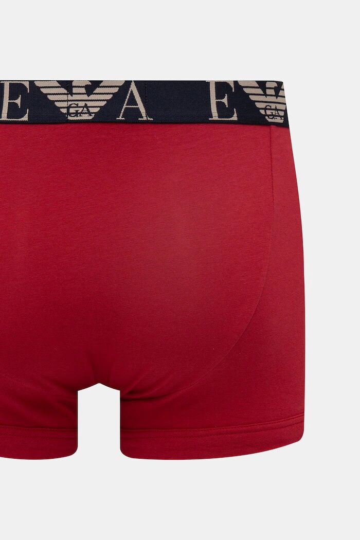 Emporio Armani Underwear Боксерки (3 броя) в червено EM000259 AF20668