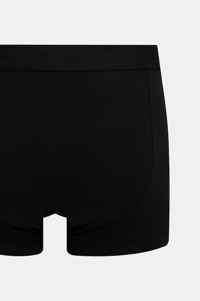 Emporio Armani Underwear боксерки мъжки от памук с еластан 3 броя черни EM002205.AF25033