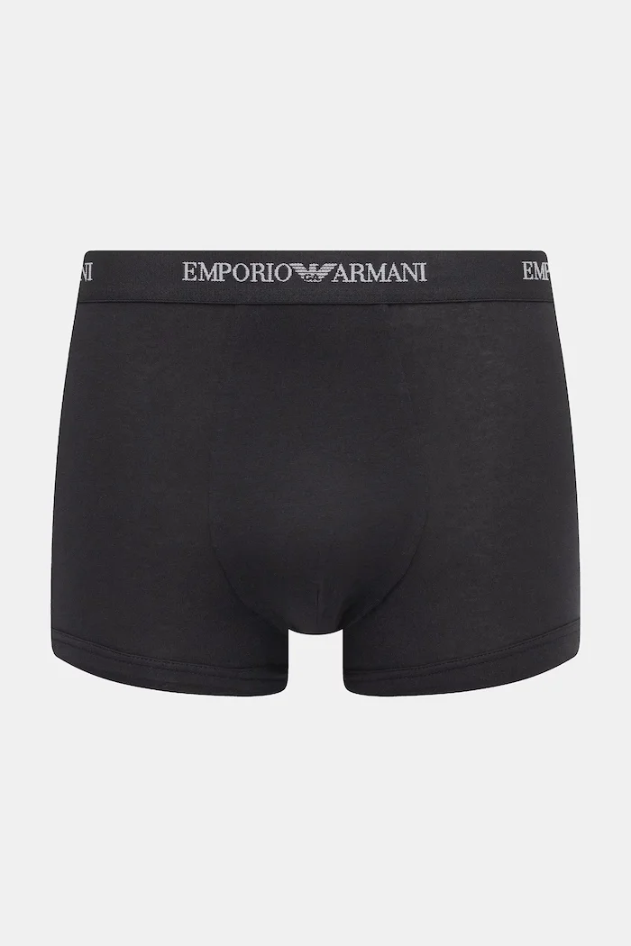 Emporio Armani Underwear боксерки мъжки с памук 3 броя черни EM000259 AF14132