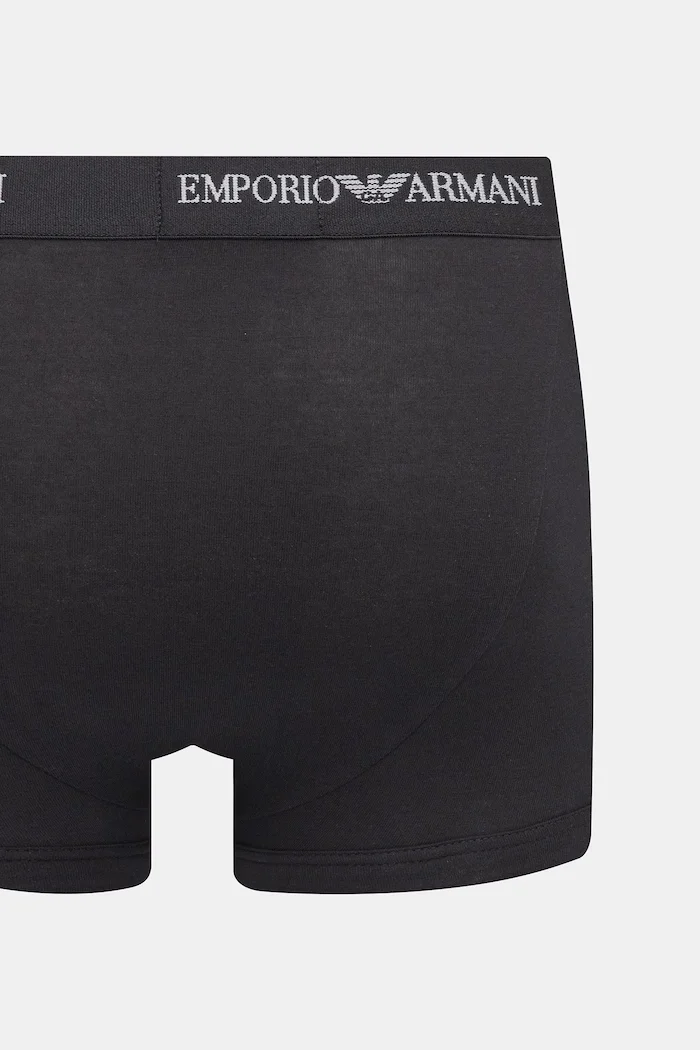 Emporio Armani Underwear боксерки мъжки с памук 3 броя черни EM000259 AF14132
