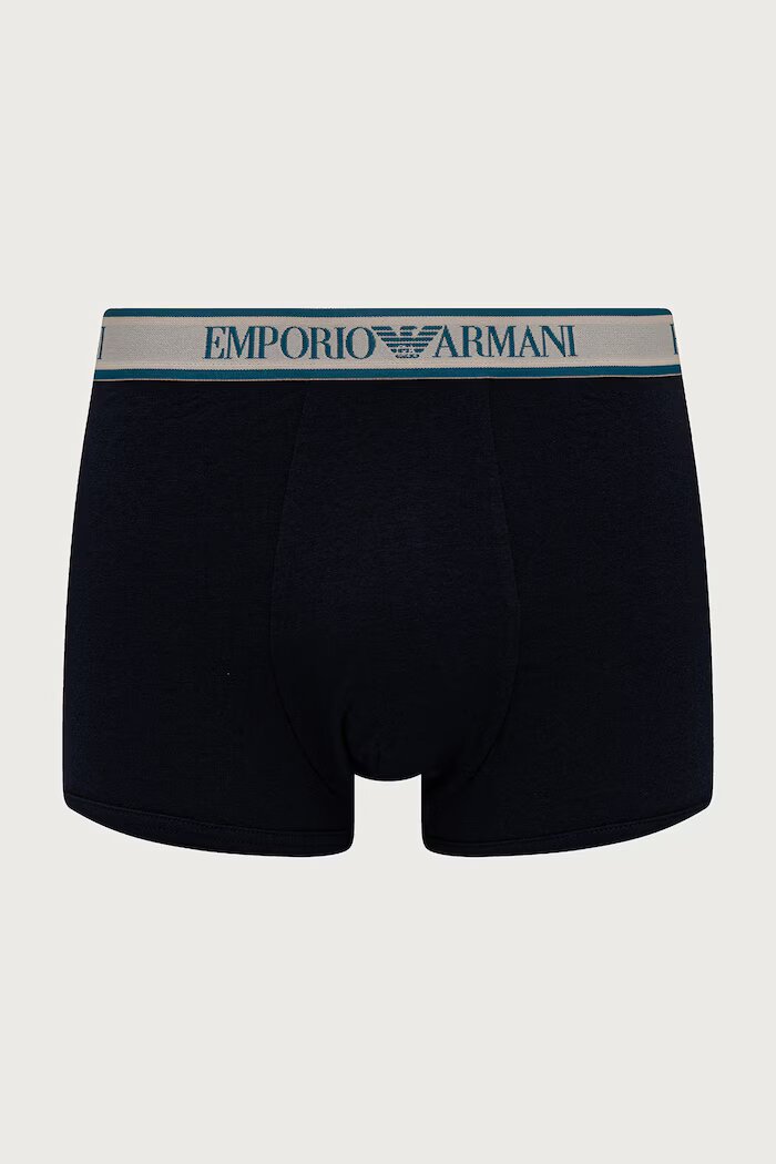 Emporio Armani Underwear боксерки мъжки с памук 3 броя тъмносини EM000259 AF25019