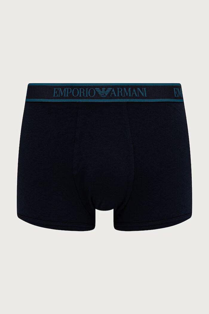 Emporio Armani Underwear боксерки мъжки с памук 3 броя тъмносини EM000259 AF25019