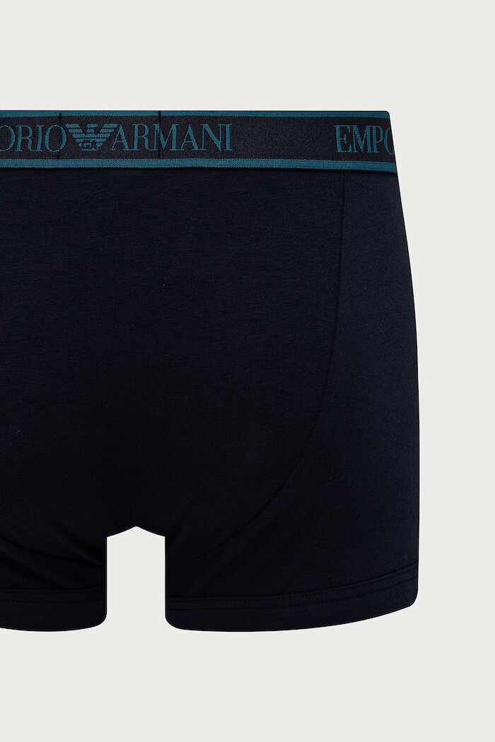 Emporio Armani Underwear боксерки мъжки с памук 3 броя тъмносини EM000259 AF25019