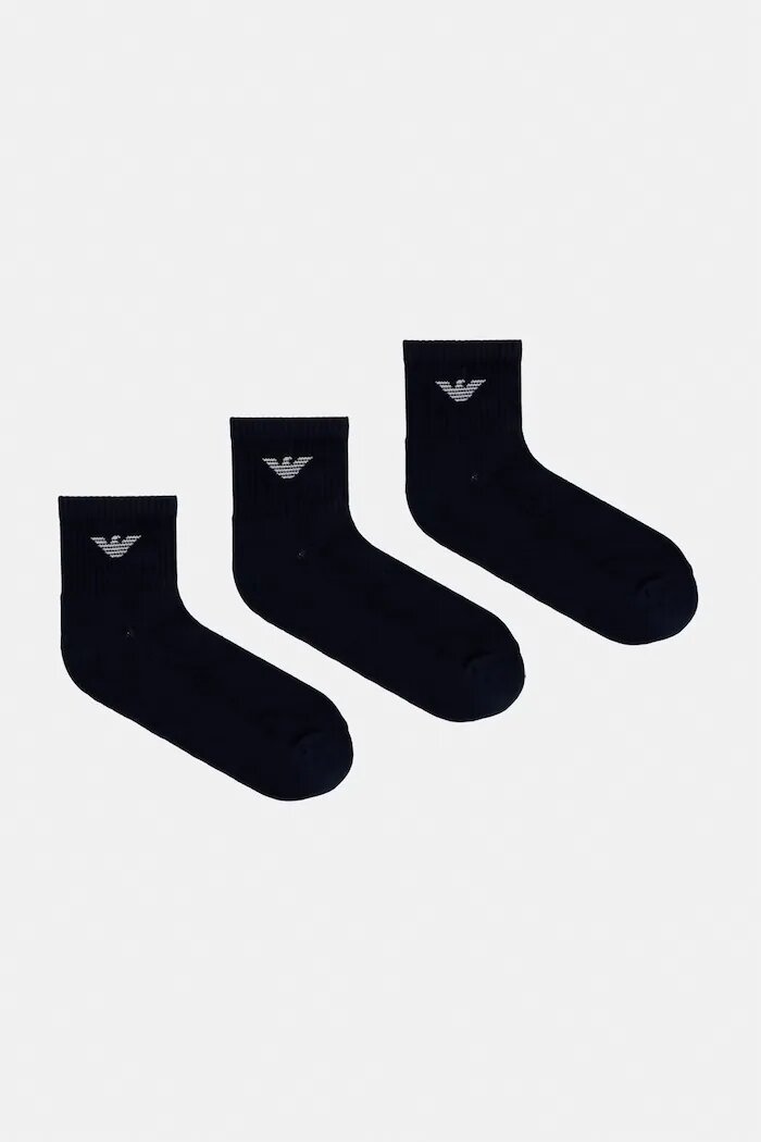 Emporio Armani Underwear Чорапи (3 чифта) в синьо EM000551 AF14499
