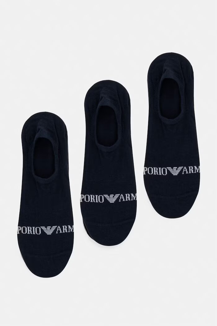 Emporio Armani Underwear Чорапи (3 чифта) в тъмносиньо EM000548 AF20083