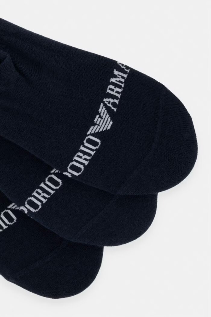 Emporio Armani Underwear Чорапи (3 чифта) в тъмносиньо EM000548 AF20083